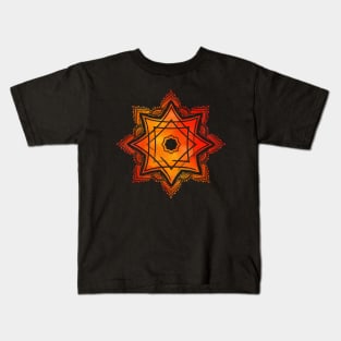 Watercolor Star of Lakshmi - Ashthalakshmi Kids T-Shirt